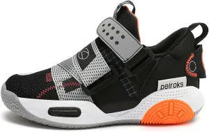 Kid's Basketball Sneakers Comfortable Breathable Non Slip Wear-Resistant They are Suitable for Beginners in Basketball Boys Girls Birthday Gifts
