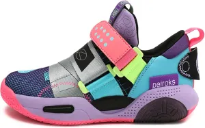 Kid's Basketball Sneakers Comfortable Breathable Non Slip Wear-Resistant They are Suitable for Beginners in Basketball Boys Girls Birthday Gifts