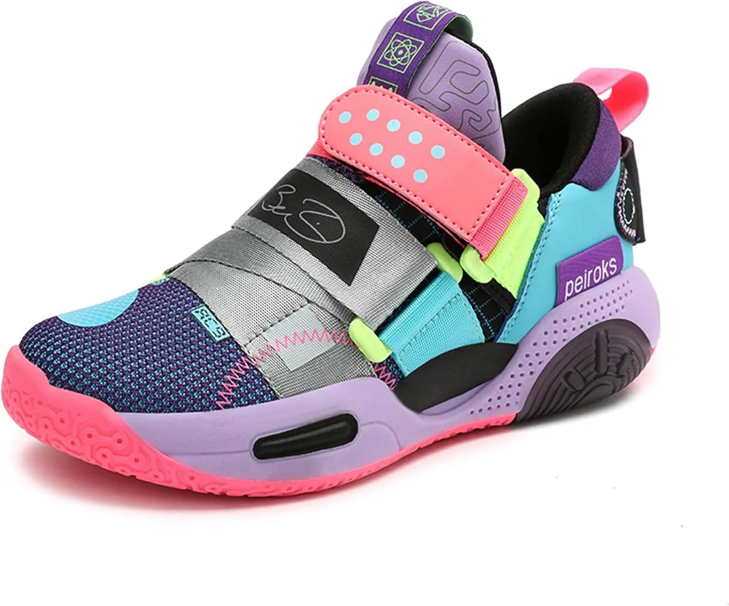 Kid's Basketball Sneakers Comfortable Breathable Non Slip Wear-Resistant They are Suitable for Beginners in Basketball Boys Girls Birthday Gifts