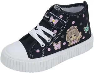 Kids Girl Cartoon Lovely Canvas Shoes for School Walking Running Sport Travel