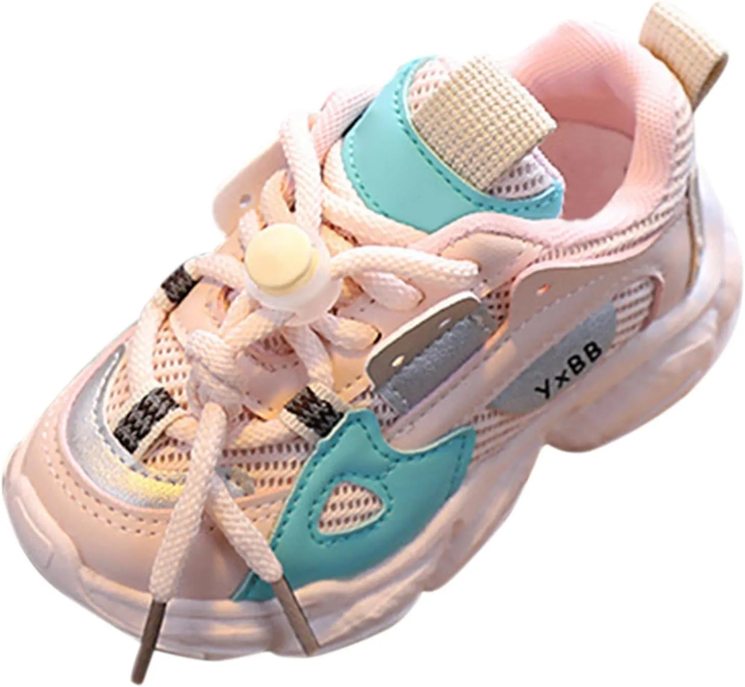 Kids Girls Sports Shoes Casual First Outdoor Soft Breathable Athletic Shoes Kids Tennis Running Walking Sneakers