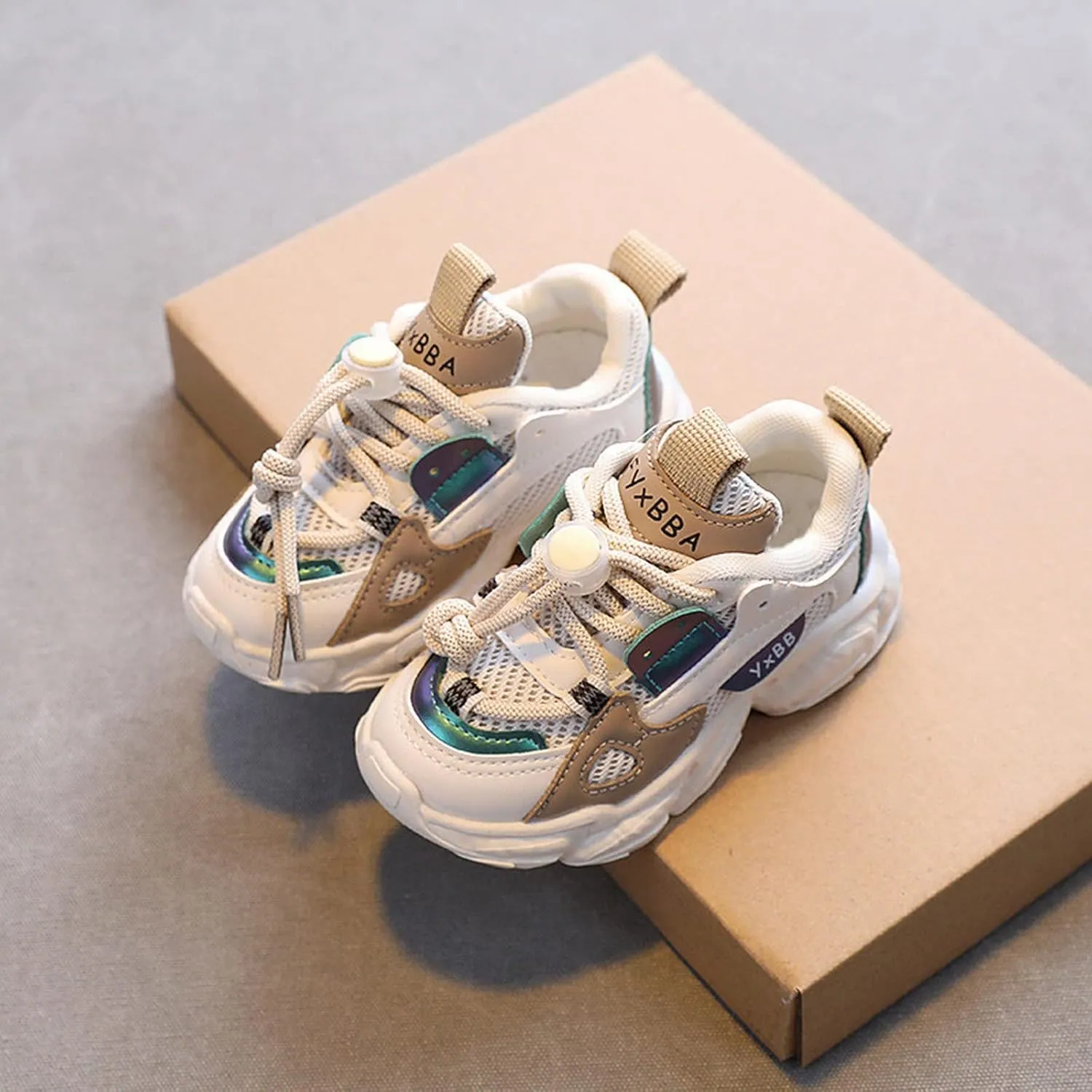 Kids Girls Sports Shoes Casual First Outdoor Soft Breathable Athletic Shoes Kids Tennis Running Walking Sneakers