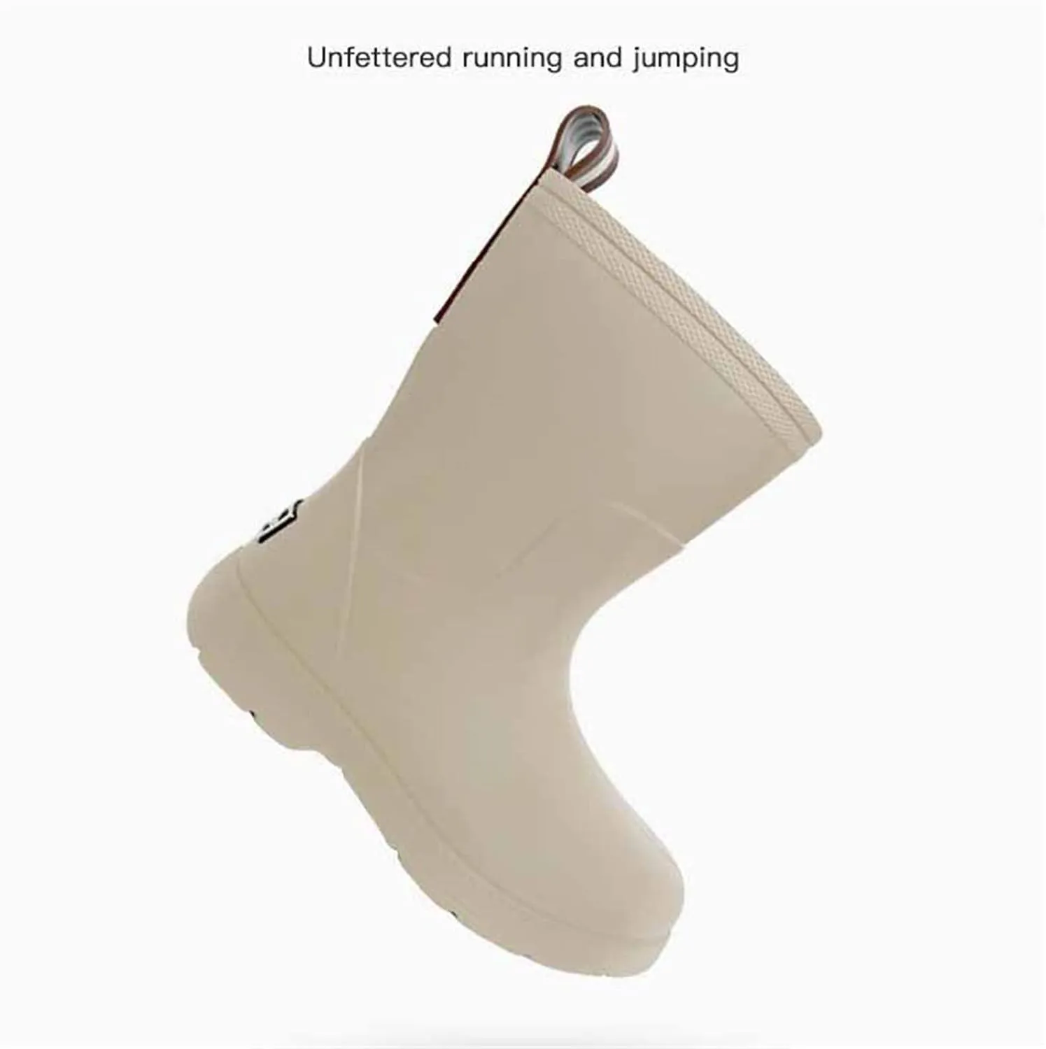 Kids Rubber Rain Boots for Boys & Girls Unisex-Child Waterproof Anti-Slip Long Mud Character Pull-on Rain Boot