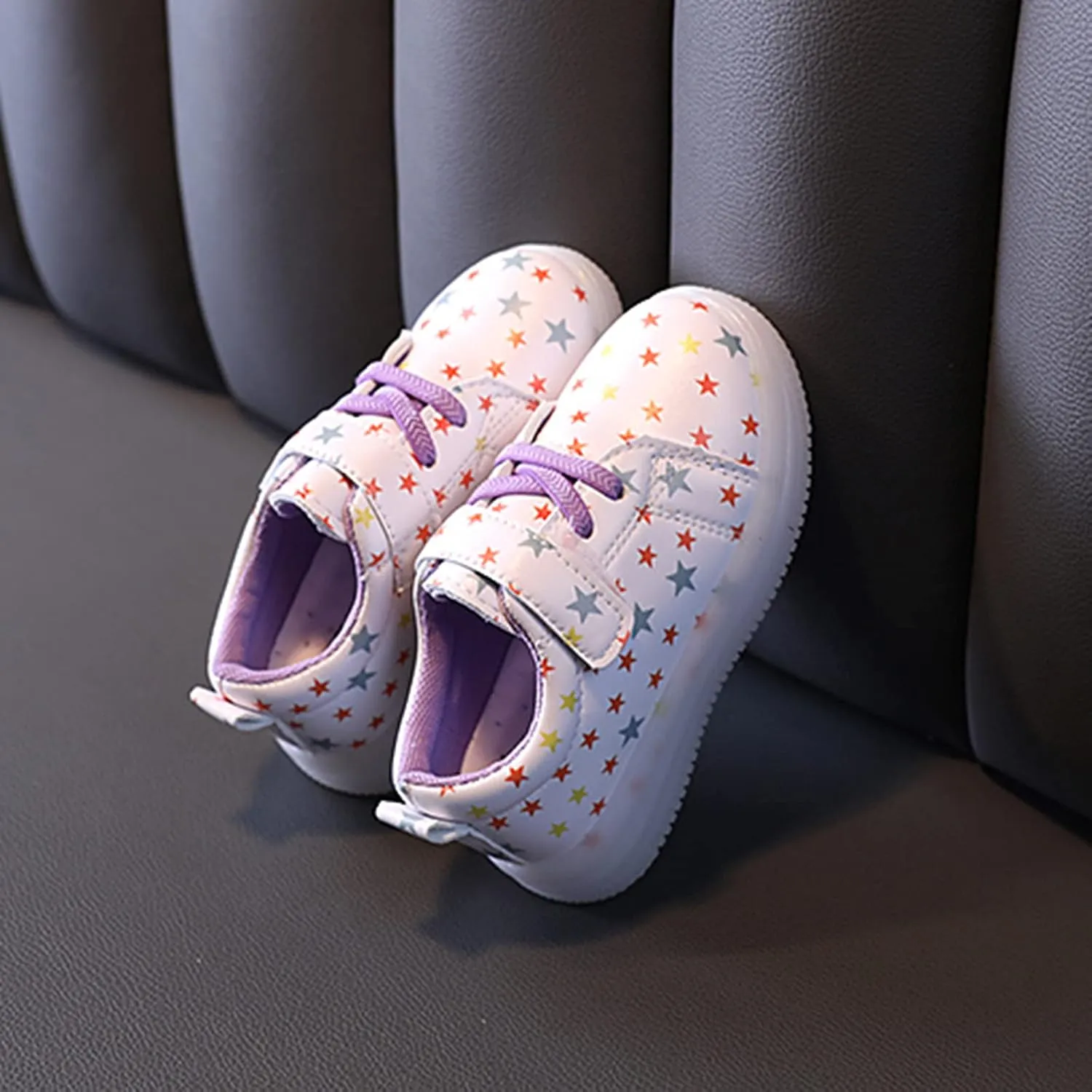 Kids Shoes Bling Sport Kids Girls Led Luminous Baby Children Light Shoes Baby Shoes Black Shoes