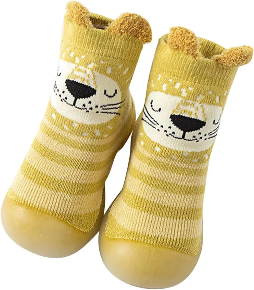 Kids Shoes Boys,Kids Shoes Boys Sock Shoes Non-Slip First Walker Floor Shoes Breathable Home Toddler Shoes 0-3 Years