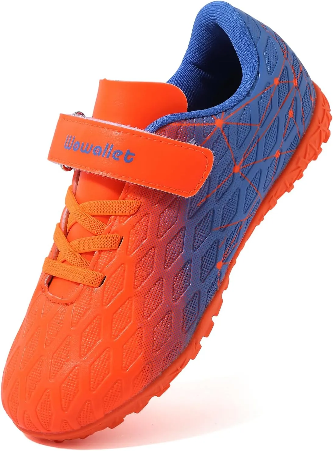 Kids Soccer Cleats Boys Girls Athletic Indoor Soccer Shoes Sneaker for Unisex