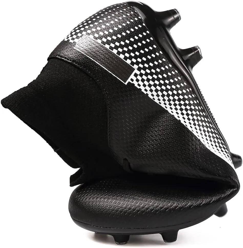 Kids Soccer Cleats Boys Girls Football Shoes Athletic Anti-Slip Outdoor/Indoor Sports Shoes