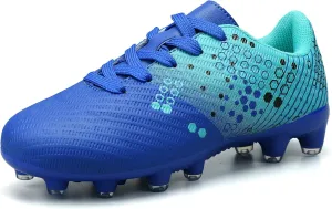 Kids Soccer Cleats for Boys and Girls Youth Football Cleats Outdoor Athletic Turf Soccer Shoes