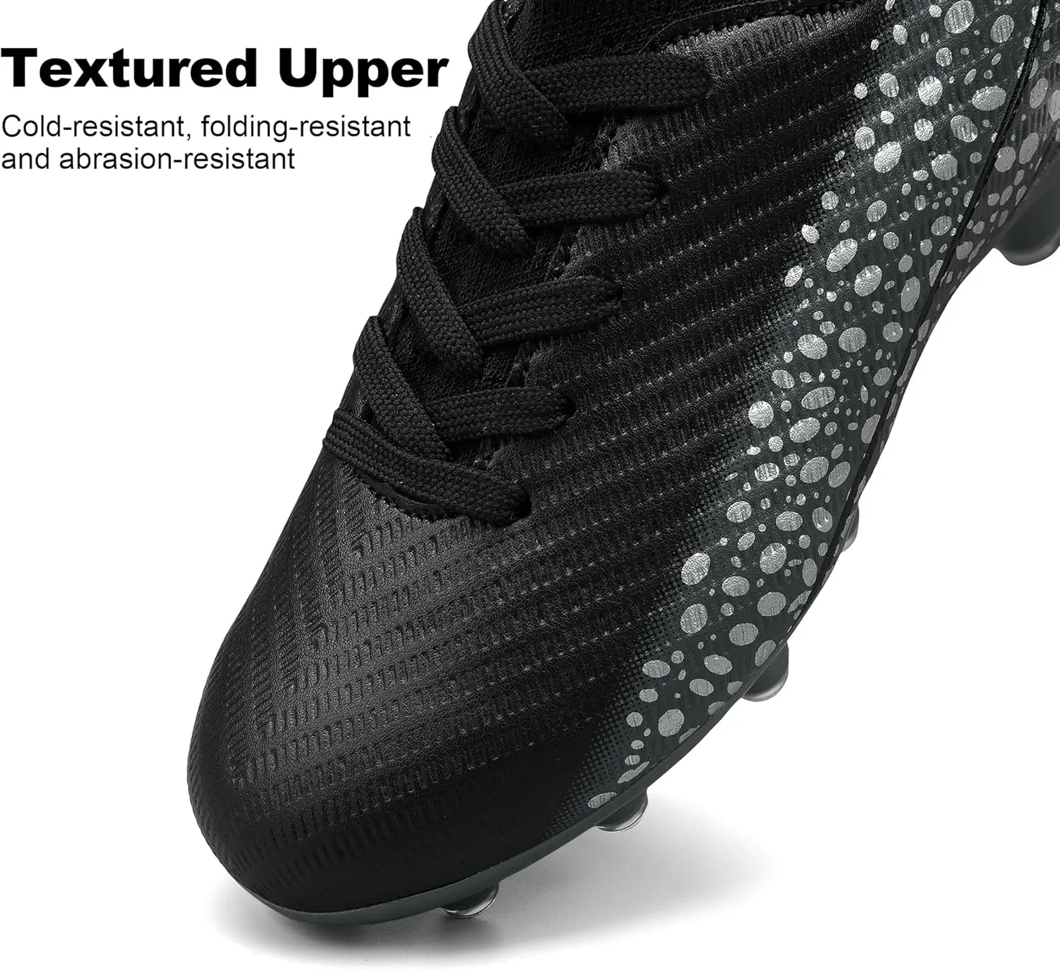 Kids Soccer Cleats for Boys and Girls Youth Mid-top Football Shoes Outdoor Athletic Turf Soccer Shoes