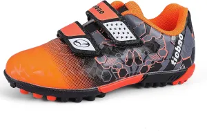 Kids TF Soccer Cleats Indoor Toddler Turf Soccer Shoes Little Boys Girls