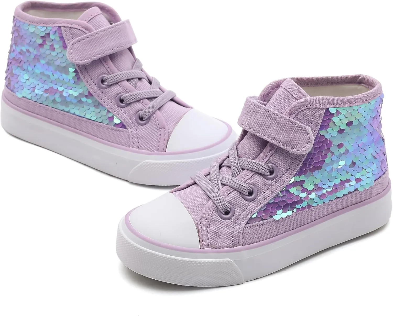 Komfyea Children High Upper Canvas Shoes Casual Sneakers(Toddler/Little Kids)