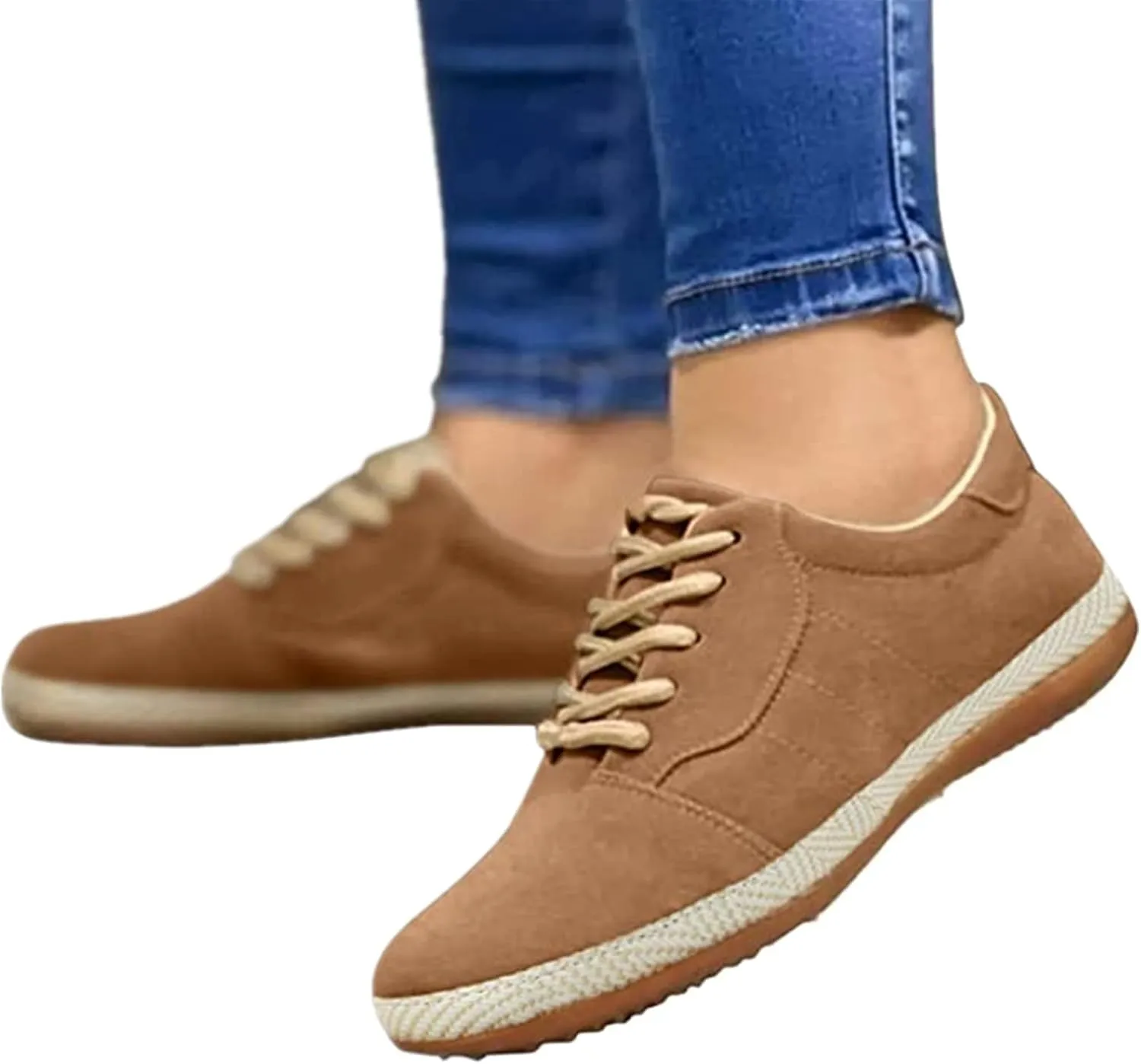 Lausiuoe Shoes for Women Sneakers Slip On Canvas Shoes Low Top Classic Casual Fashion Soft Comfortable Walking Flat Loafers