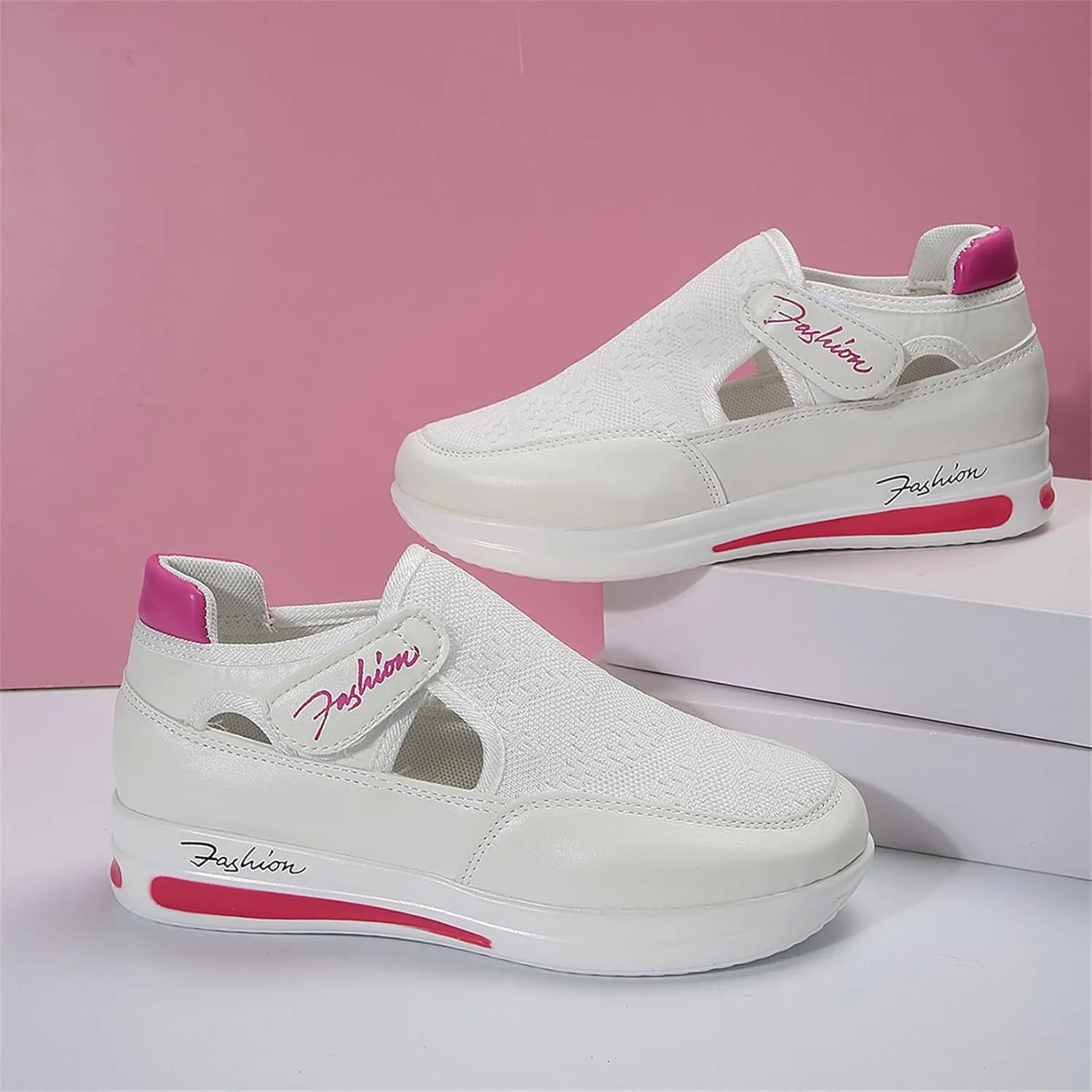 Lausiuoe Slip On Sneakers Women Wide Width Walking Loafers Non Slip Comfortable Lightweight Casual Flats Fashion Shoes