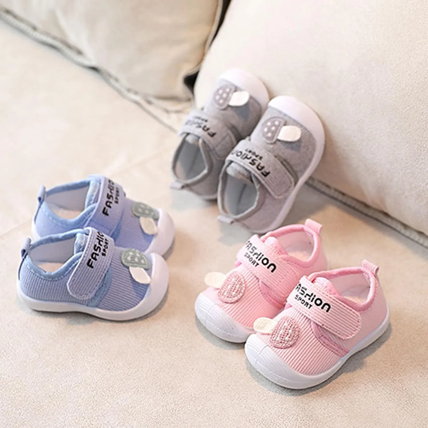 Light up Baby Unisex Child Boys Girls Slip Lightweight Toddlers Walking Running School Shoes for Children Baby Girls