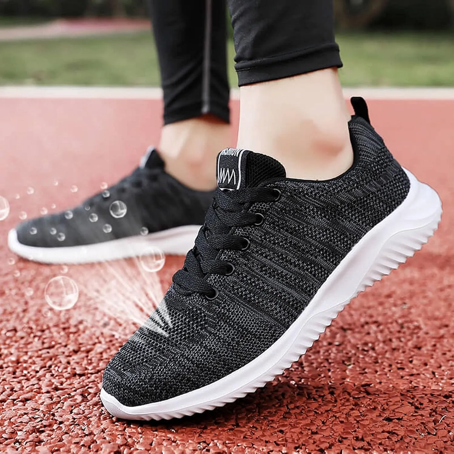 Lightweight Arch Support Sneakers for Men Portable Non Slip Fitness Workout Shoe Men's Comfortable Canvas Shoes
