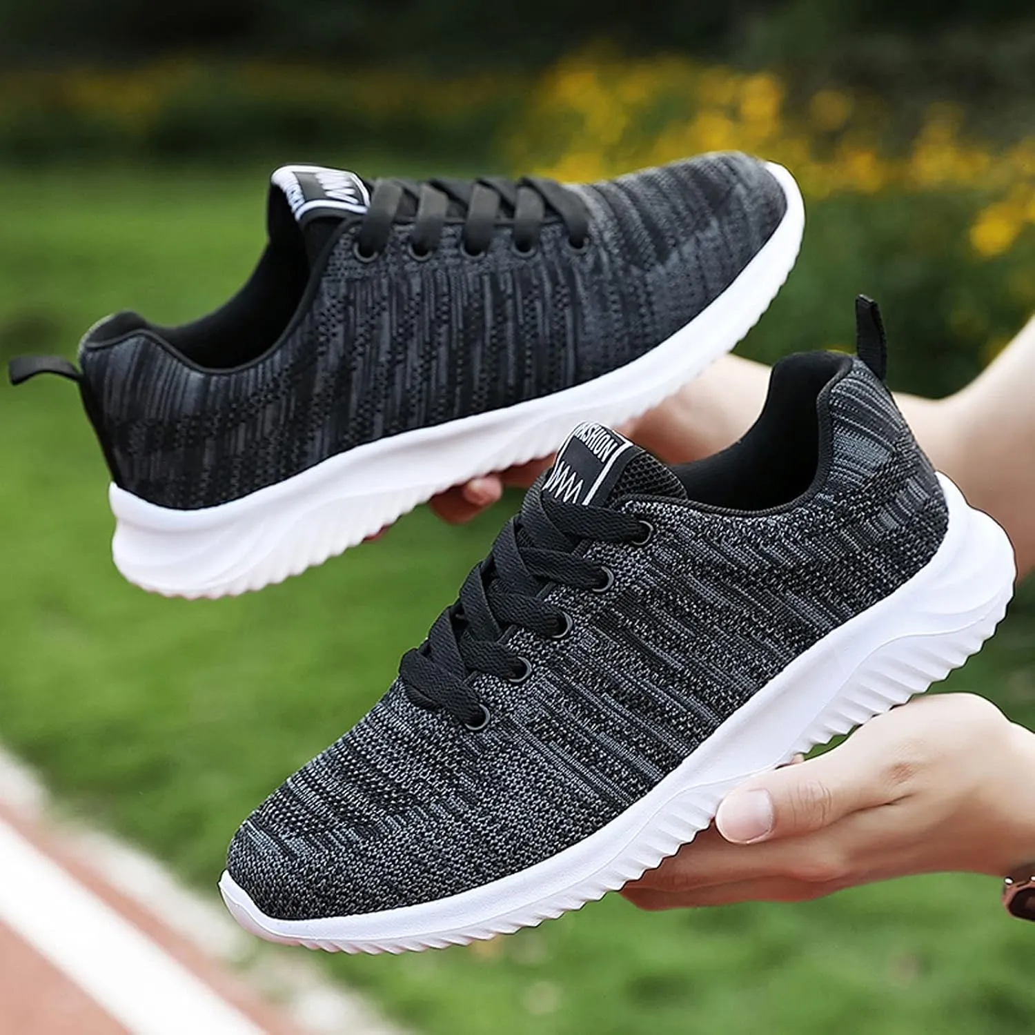 Lightweight Arch Support Sneakers for Men Portable Non Slip Fitness Workout Shoe Men's Comfortable Canvas Shoes