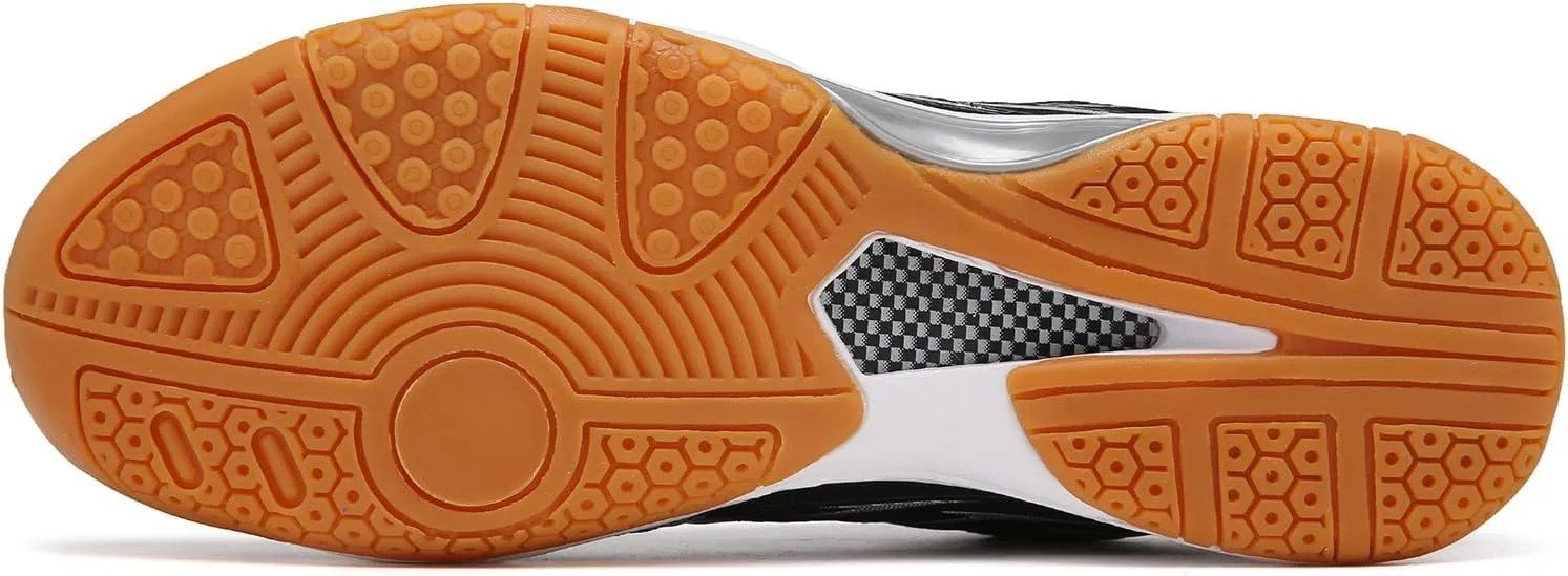 Lightweight Tennis and Pickleball Court Shoes - Versatile Indoor/Outdoor Sneakers for Badminton with Arch Support for Enhanced Comfort and Performance