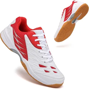 Lightweight Tennis and Pickleball Court Shoes - Versatile Indoor/Outdoor Sneakers for Badminton with Arch Support for Enhanced Comfort and Performance