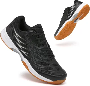 Lightweight Tennis and Pickleball Court Shoes - Versatile Indoor/Outdoor Sneakers for Badminton with Arch Support for Enhanced Comfort and Performance
