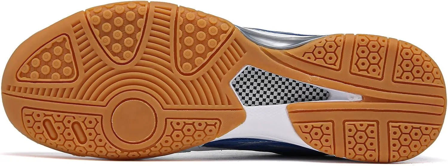 Lightweight Tennis and Pickleball Court Shoes - Versatile Indoor/Outdoor Sneakers for Badminton with Arch Support for Enhanced Comfort and Performance