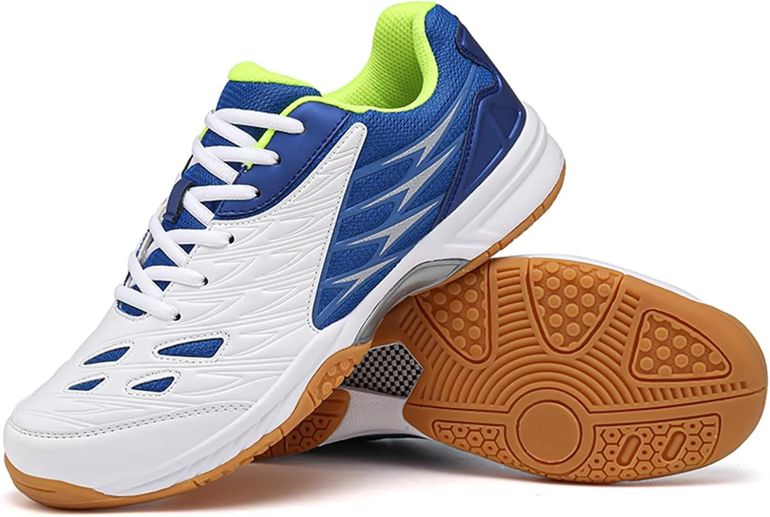 Lightweight Tennis and Pickleball Court Shoes - Versatile Indoor/Outdoor Sneakers for Badminton with Arch Support for Enhanced Comfort and Performance
