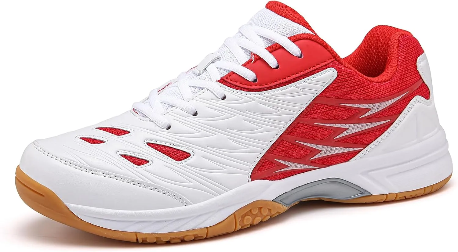 Lightweight Tennis and Pickleball Court Shoes - Versatile Indoor/Outdoor Sneakers for Badminton with Arch Support for Enhanced Comfort and Performance