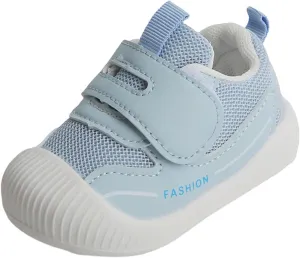 Little Boys Girls Mesh Breathable Athletic Shoes Toddler Classic Sneakers Slip On Outdoor Casual Sports Footwear