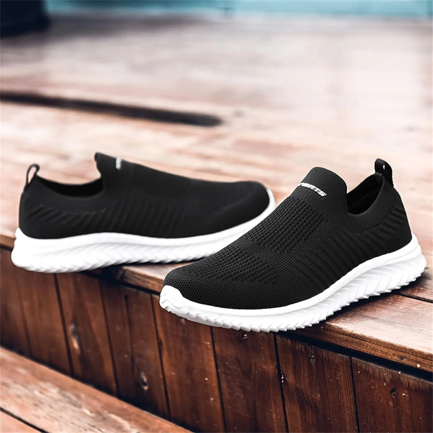 Low-Top Slip Ons Women's Fashion Sneakers Casual Mens Dress Shoes Lightweight Casual Shoes Trendy Chunky Sneakers Black Tennis Shoe Loafers Shoe