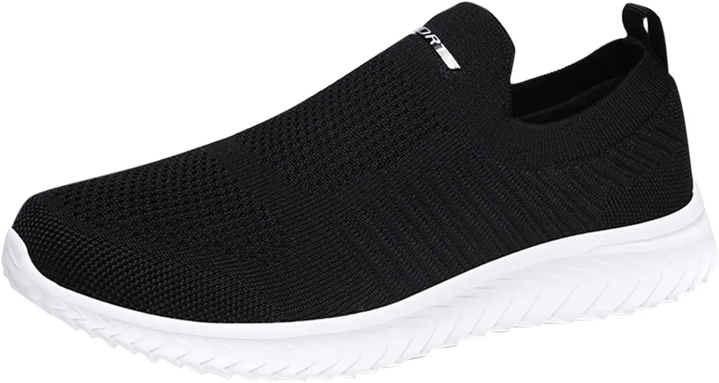 Low-Top Slip Ons Women's Fashion Sneakers Casual Mens Dress Shoes Lightweight Casual Shoes Trendy Chunky Sneakers Black Tennis Shoe Loafers Shoe