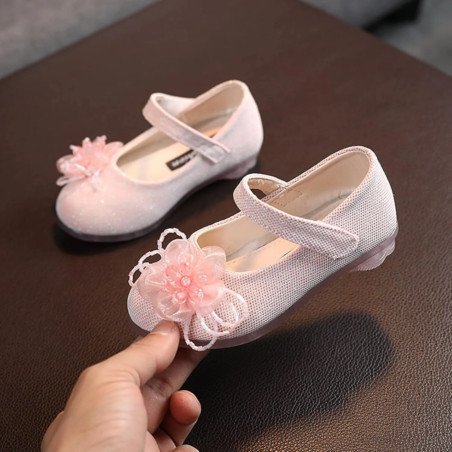 Madden Girls Sandals Girls Sandals Children Shoes Pearl Flower Princess Shoes Dance Girls Flip Flops Bulk