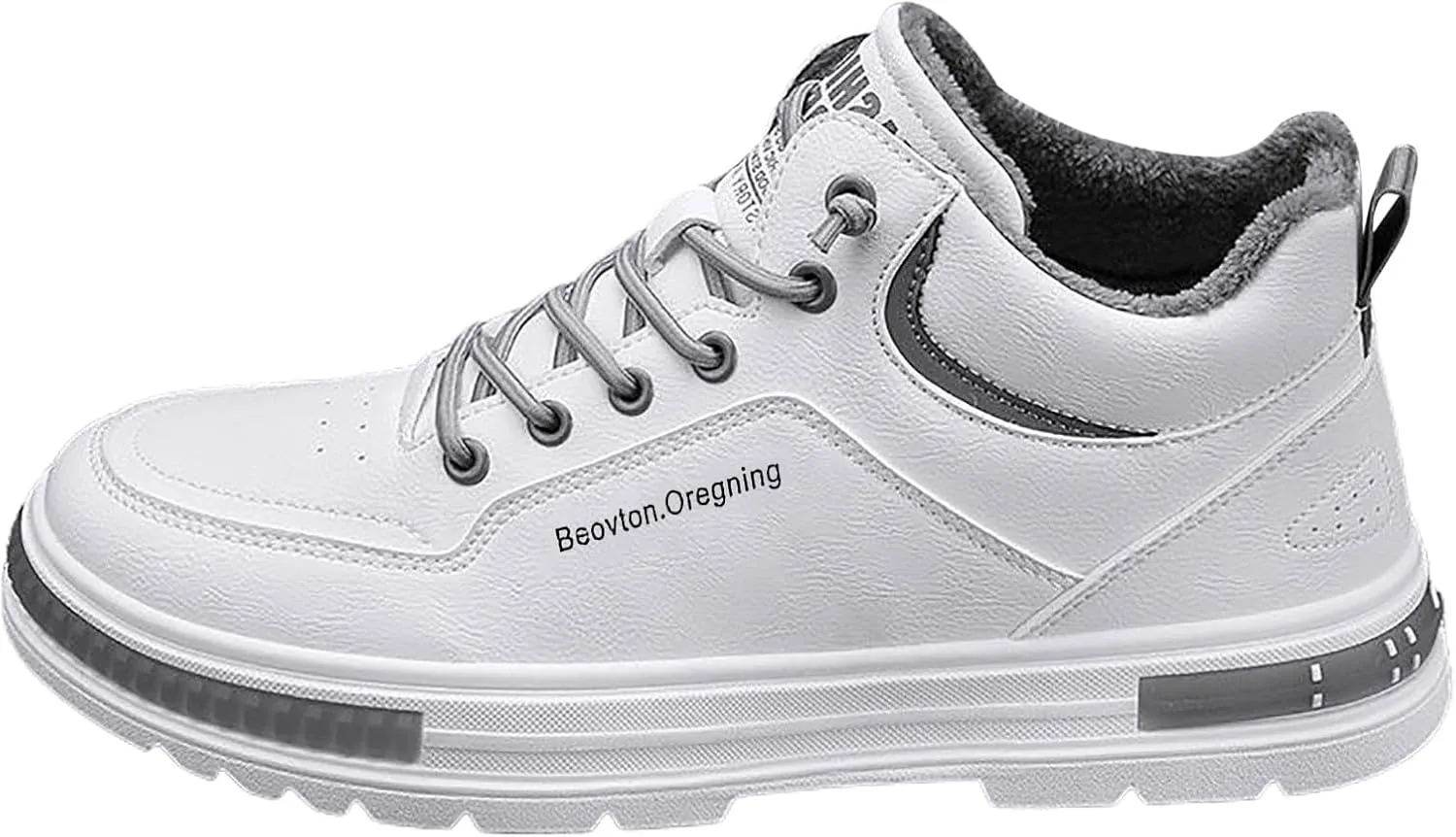 Men and Winter High Top Casual Shoes Plush and Thick Cotton Shoes New Versatile Trendy Sports Sneaker Insoles Men