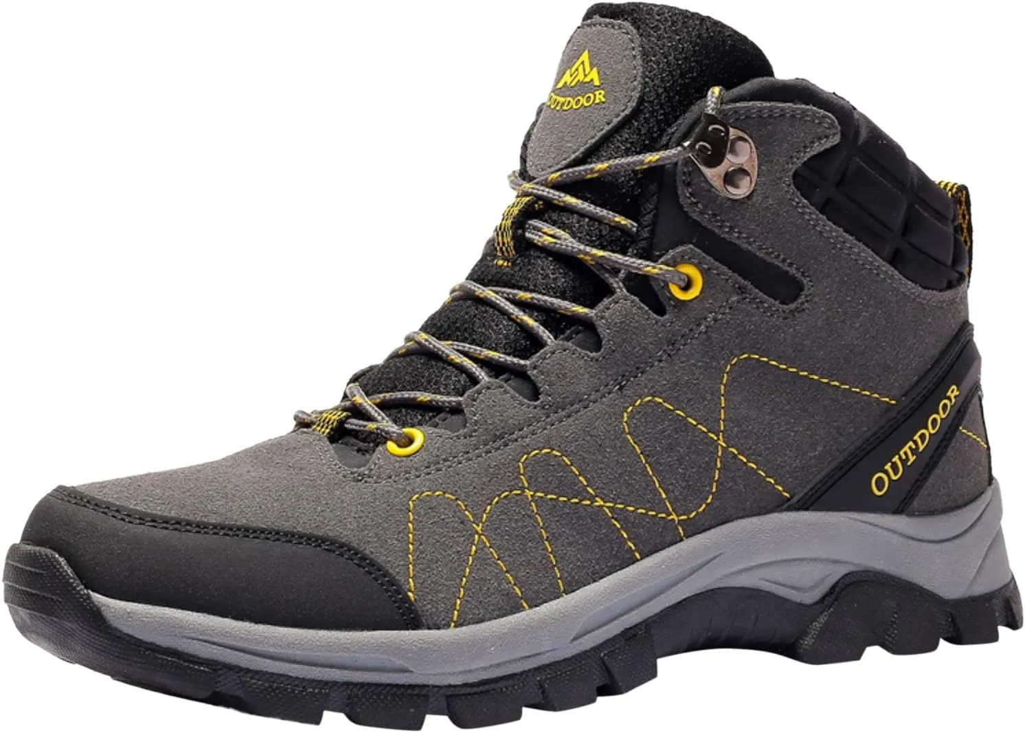 Men Shoes Couple Hiking Shoes Fashion Thick Sole Outdoor Mountaineering Sneakers Lightweight Walking Boots Men