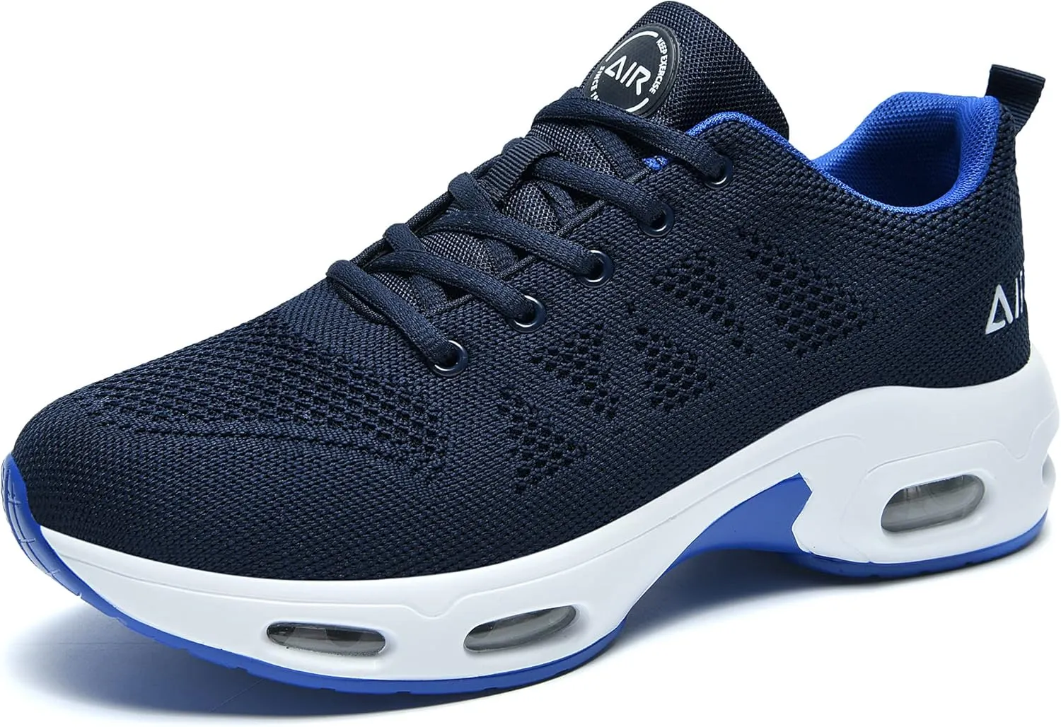 Men's Air Running Shoes Tennis Jogging Gym Fashion Sneaker Lightweight Knitting Breathable Athletic Walking Shoes US 7-12.5