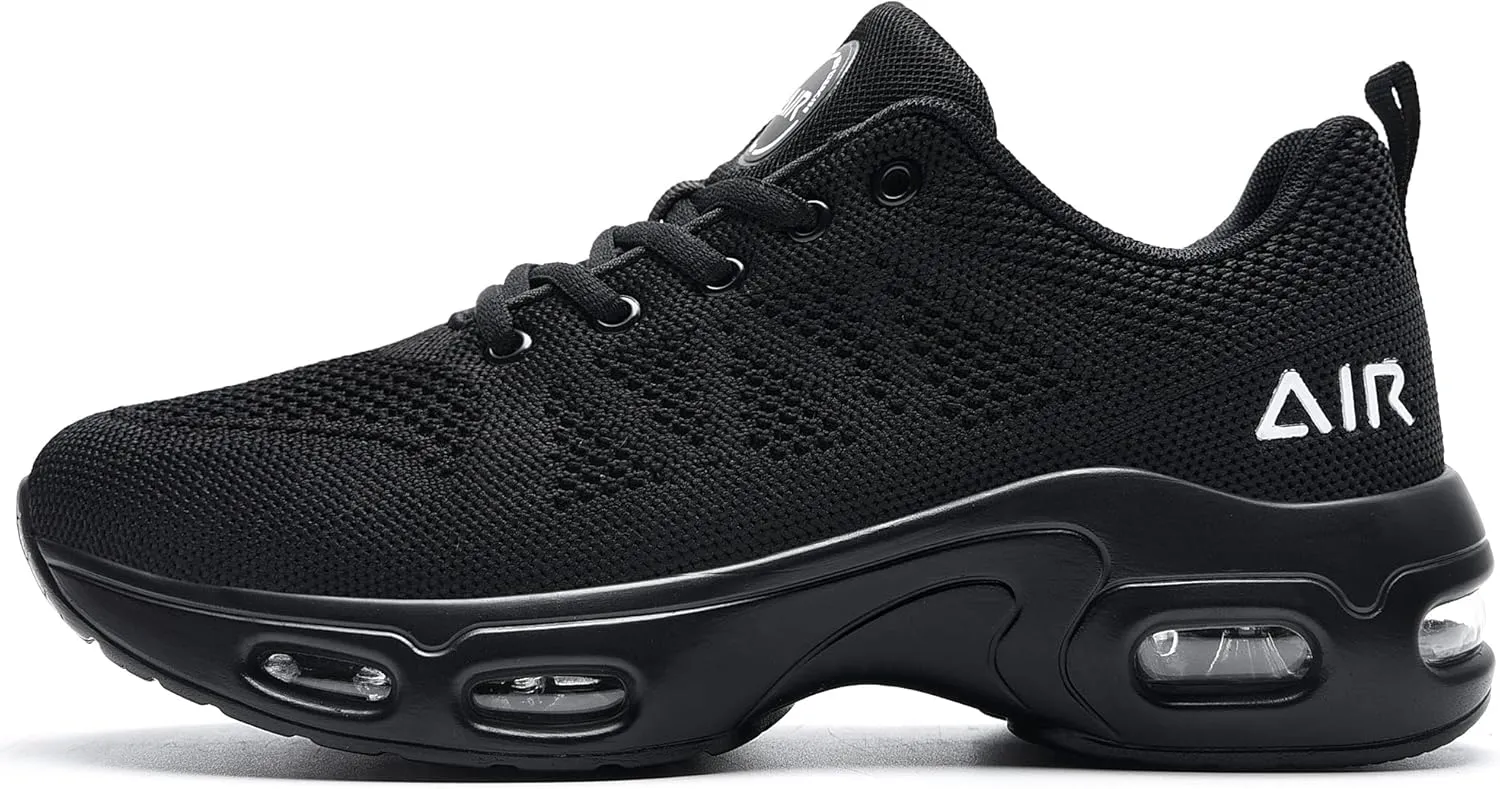 Men's Air Running Shoes Tennis Jogging Gym Fashion Sneaker Lightweight Knitting Breathable Athletic Walking Shoes US 7-12.5