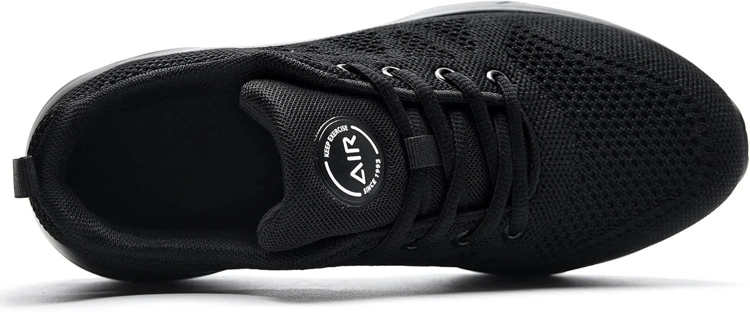 Men's Air Running Shoes Tennis Jogging Gym Fashion Sneaker Lightweight Knitting Breathable Athletic Walking Shoes US 7-12.5