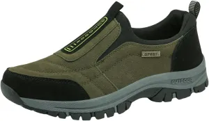 Men's Arch Support Insole Shoes Lightweight Sport Gym Jogging Walking Sneaker Lightweight Elderly Slip On Shoes