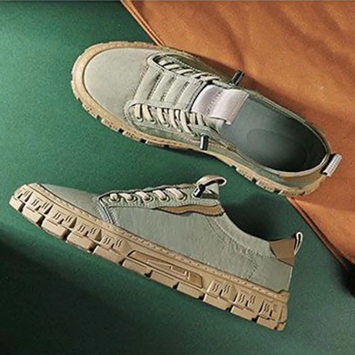 Men's Breathable Work Shoes All Casual Shoes Sports Fashion Casual Slip on Wide Shoes for Summer Autumn