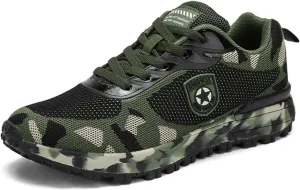 Men's Cross Country Running Shoes for Outdoor Climbing Hiking Casual Training Camouflage Shoes