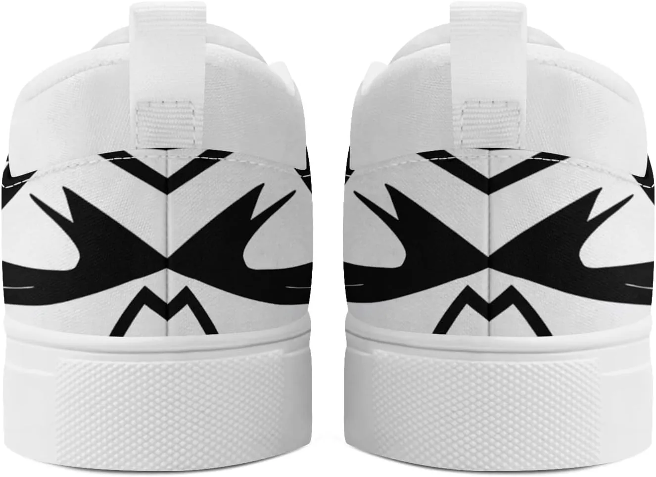 Men's Fashion Canvas Flat Shoes Women's Slip-On Easywear Breathable Lightweight Stylish Sneaker Scrawl Graphic Daily Footwear