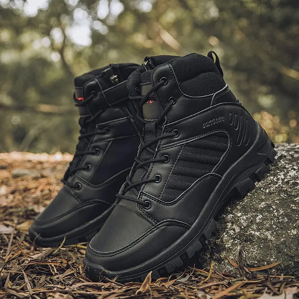 Men's Hiking Boots Outdoor Fashion Athletic Shoes Traveling Camping Training Waterproof High-Top Camouflage Boots