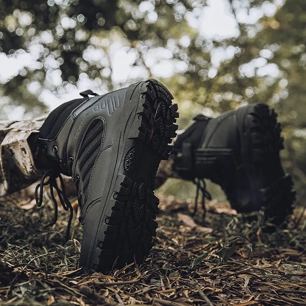 Men's Hiking Boots Outdoor Fashion Athletic Shoes Traveling Camping Training Waterproof High-Top Camouflage Boots