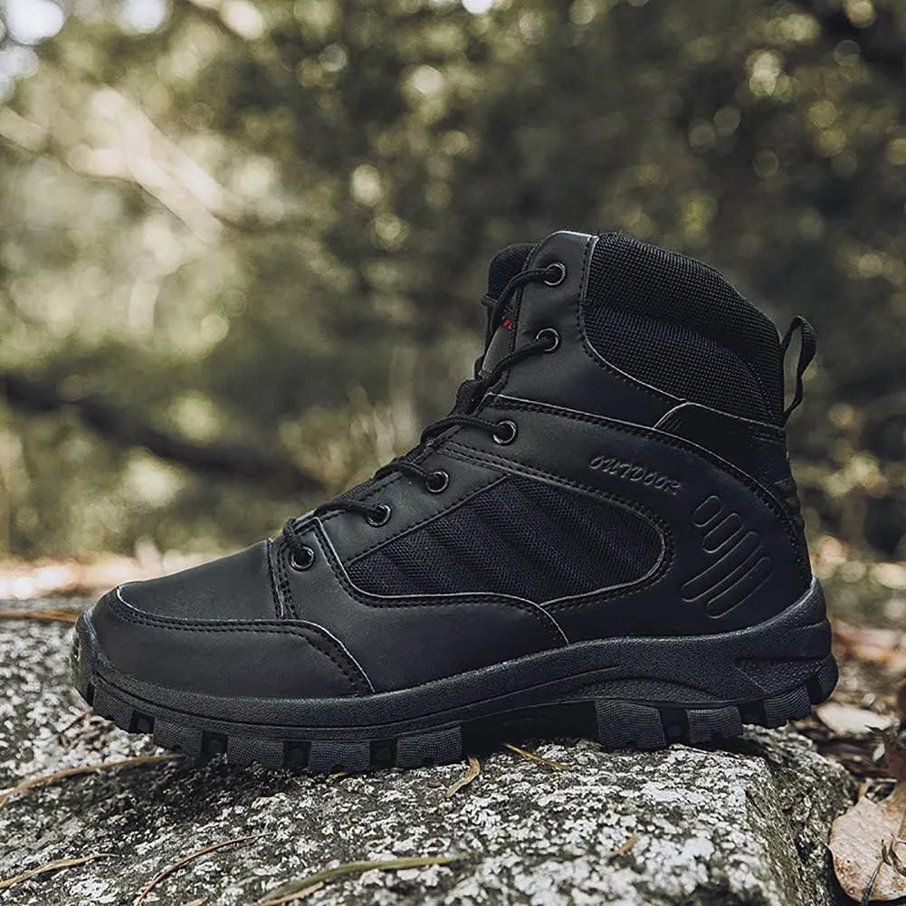 Men's Hiking Boots Outdoor Fashion Athletic Shoes Traveling Camping Training Waterproof High-Top Camouflage Boots
