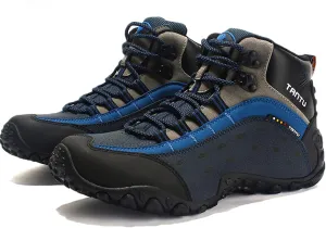 Mens Hiking Boots Walking Shoes Trekking Trail Running Outdoor High Rise Lace-Up Anti-Slip Backpacking Camping Shoe