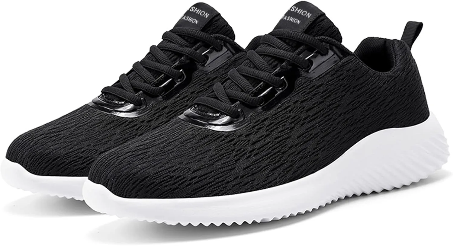 Men's Lightweight Cushion Sneakers Breathable Casual Comfortable Walking Sneaker Arch Support Plantar Fasciitis