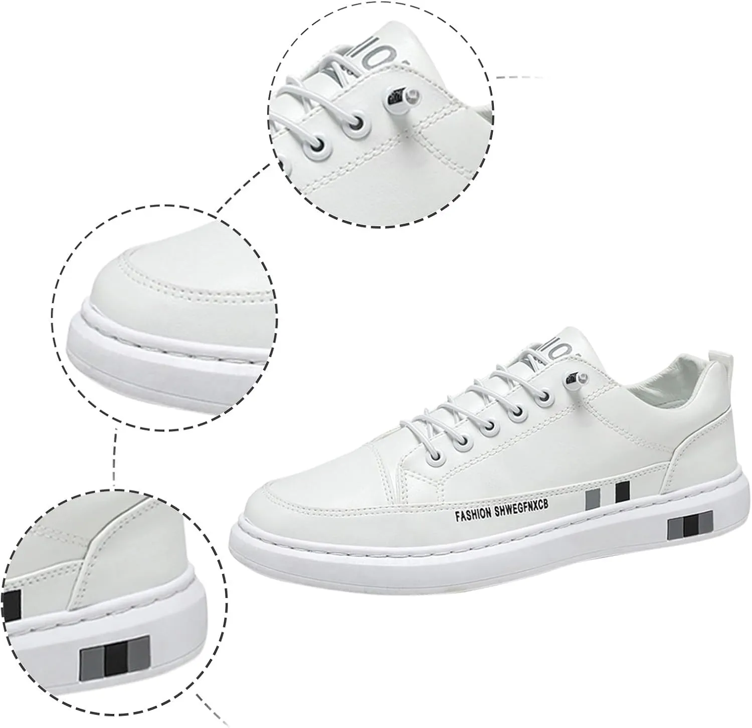 Men's Lightweight Cushion Sneakers Recovery Air Athletic Running Tennis Shoe Breathable Diabetic Shoes for Men