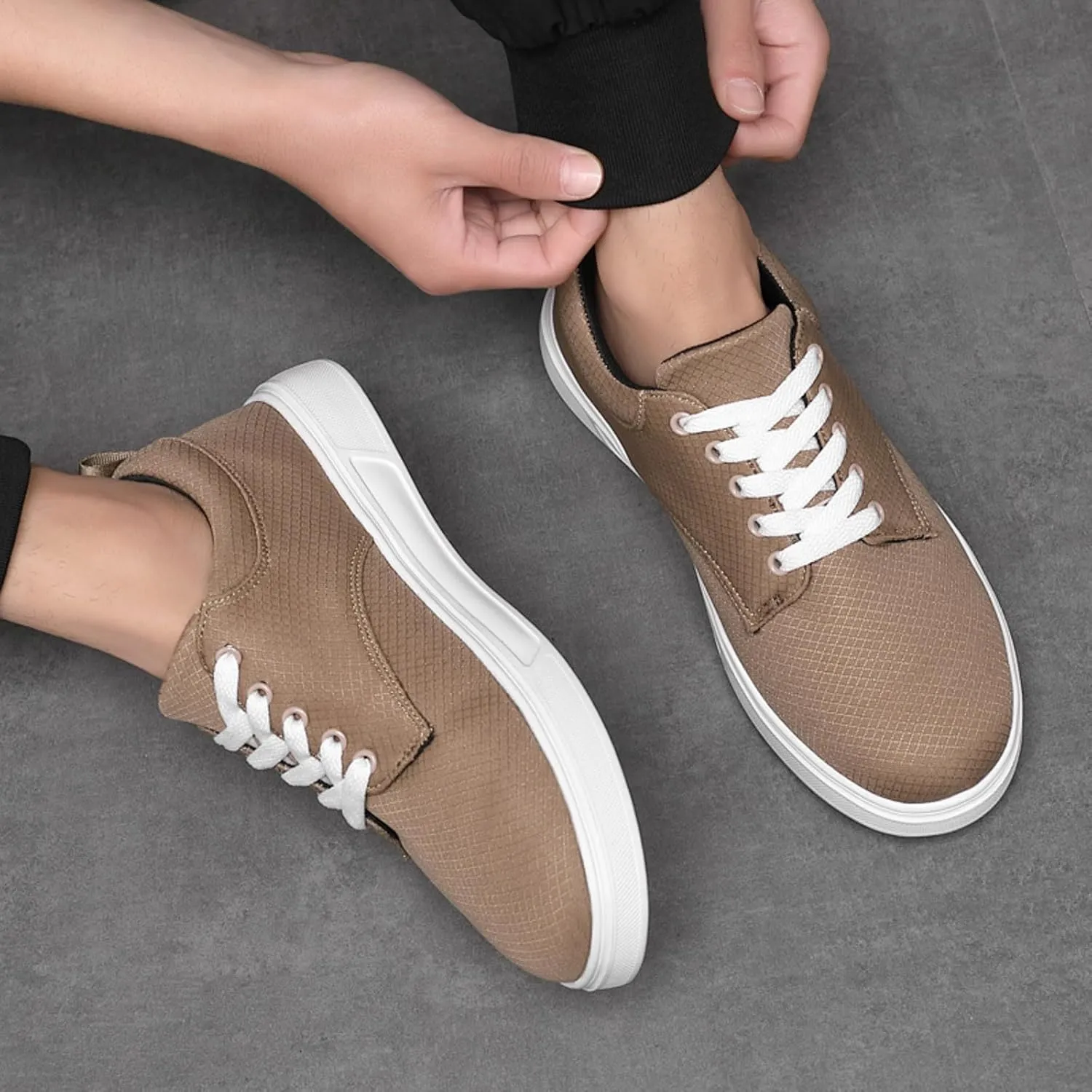 Men's Lightweight Non Slip Barefoot Shoes Lightweight Breathable Walking Shoe Gym Tennis Comfort Jogging Shoes