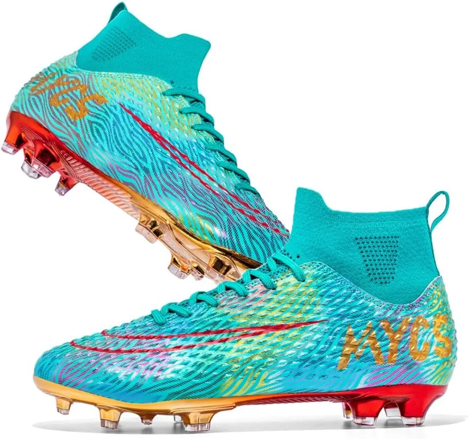 Men's Lightweight Soccer Cleats for Football Training: Non-Slip Professional Futsal Shoes - Futsal Shoes for Youth