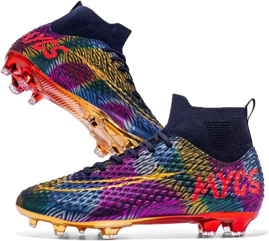 Men's Lightweight Soccer Cleats for Football Training: Non-Slip Professional Futsal Shoes - Futsal Shoes for Youth