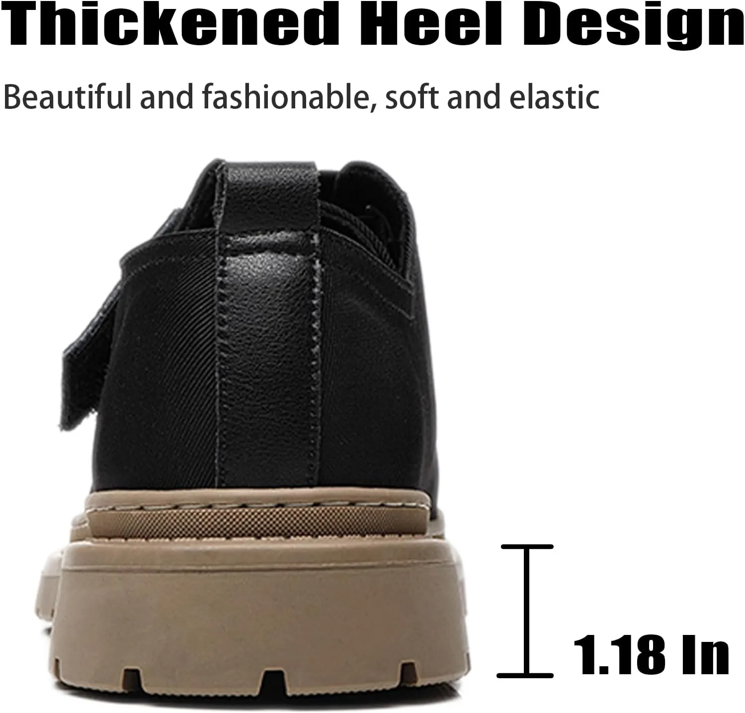 Men’s Low Top Lug Sole Lace Up Canvas Oxfords with Hook Loop Causal Comfortable Platform Anti-Slip Breathe Walking Sneakers for Daily Walk Work Driving