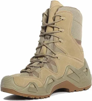 Men's Military Tactical Boots, Breathable Military Combat Desert Boots, Lightweight work boots for men, Durable Outdoor Work Boots Desert Boots, jungle Desert Combat Boots